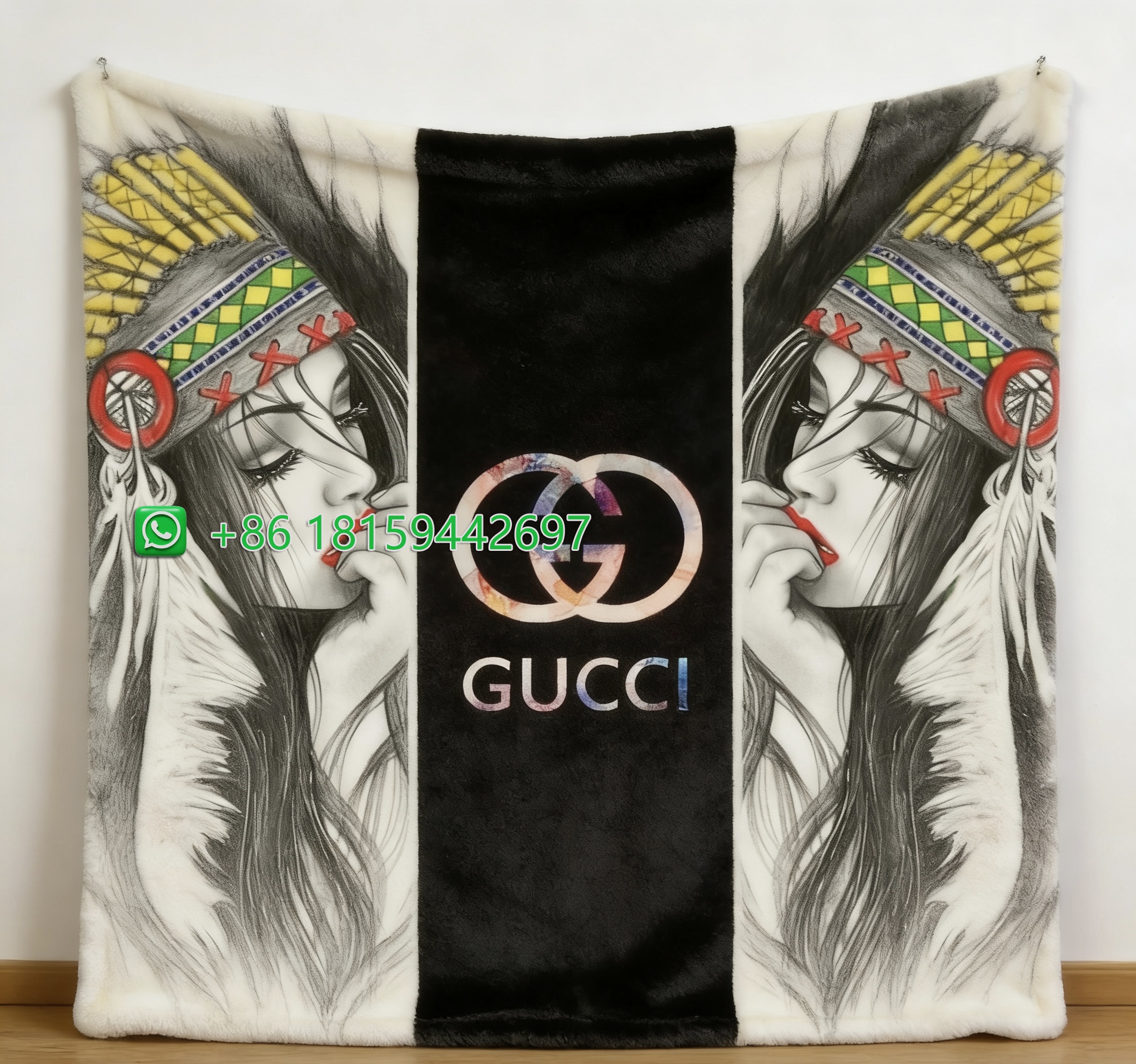 Gucci Throw Blankets
